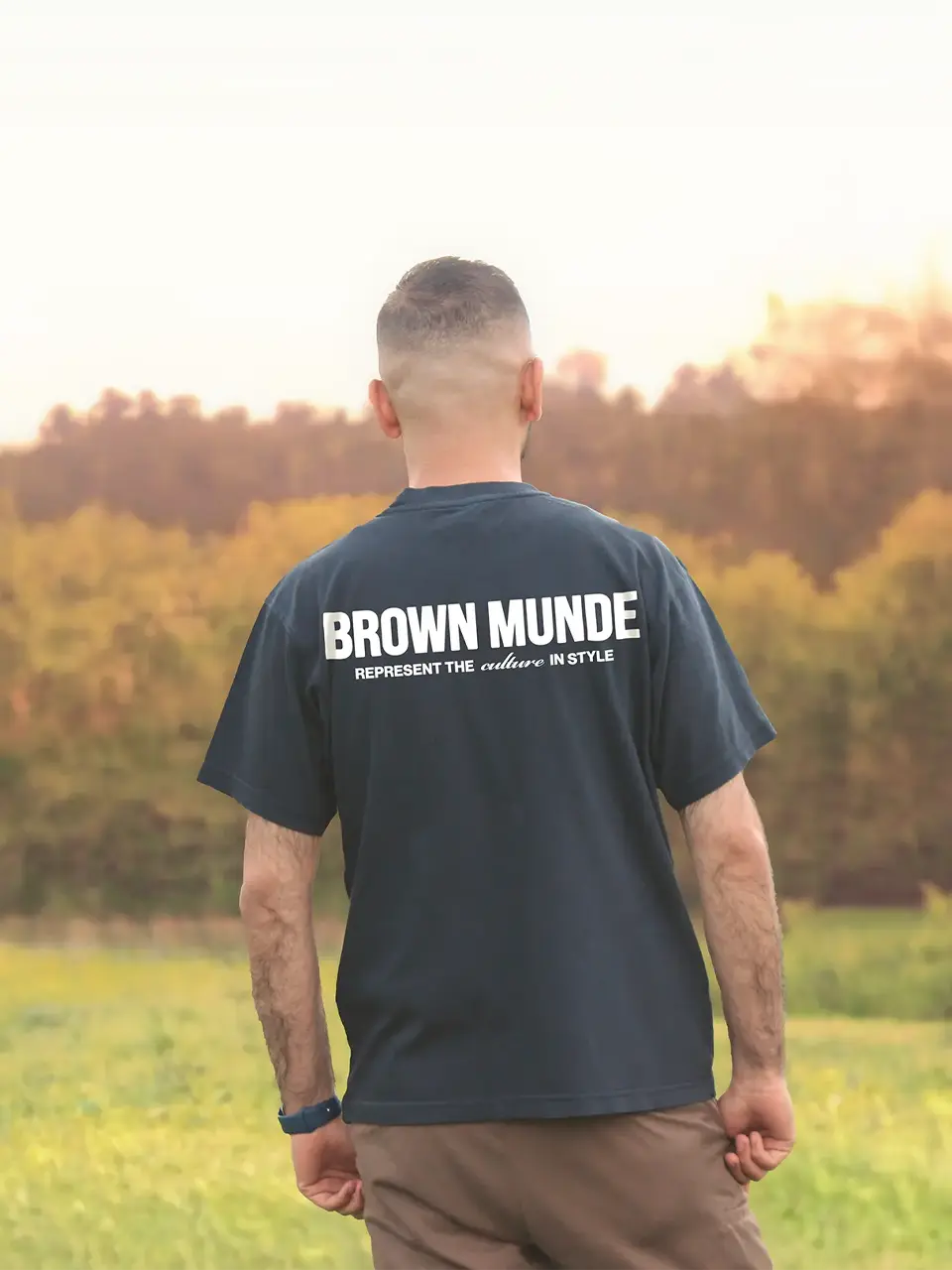 Brown Munde Represent T-Shirt