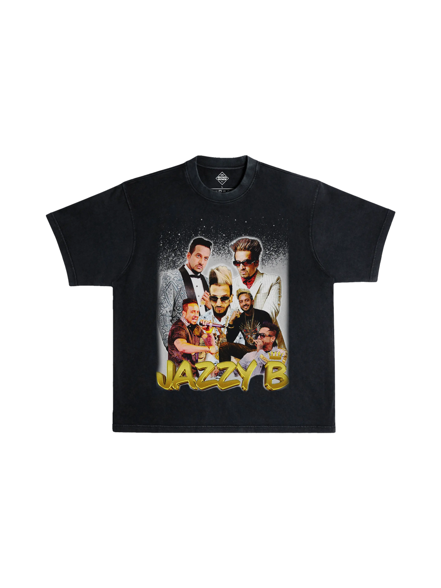 Jazzy B Vintage T-Shirt - Black