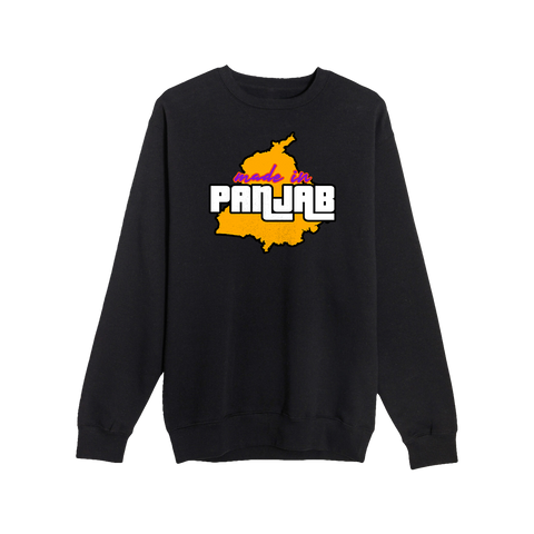 Made In Panjab Sweatshirt - Black
