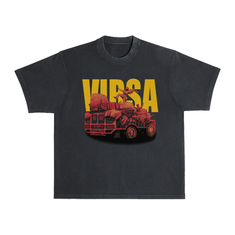 Virsa Vintage T-Shirt Black