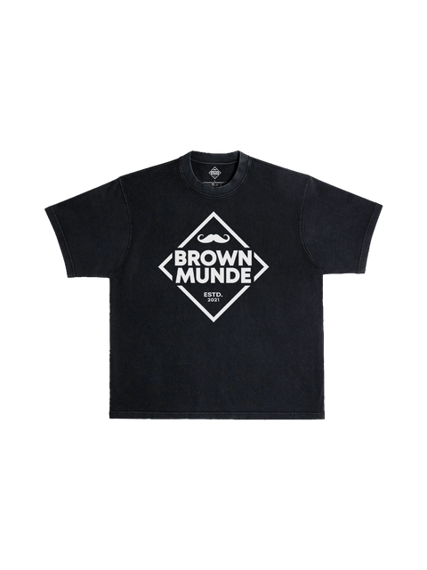 Brown Munde Official Logo T-Shirt