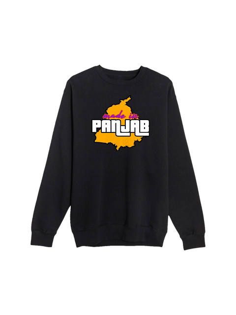 Made In Panjab Sweatshirt - Black