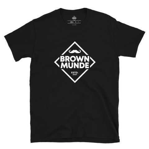 Brown Munde Official Logo - T-Shirt